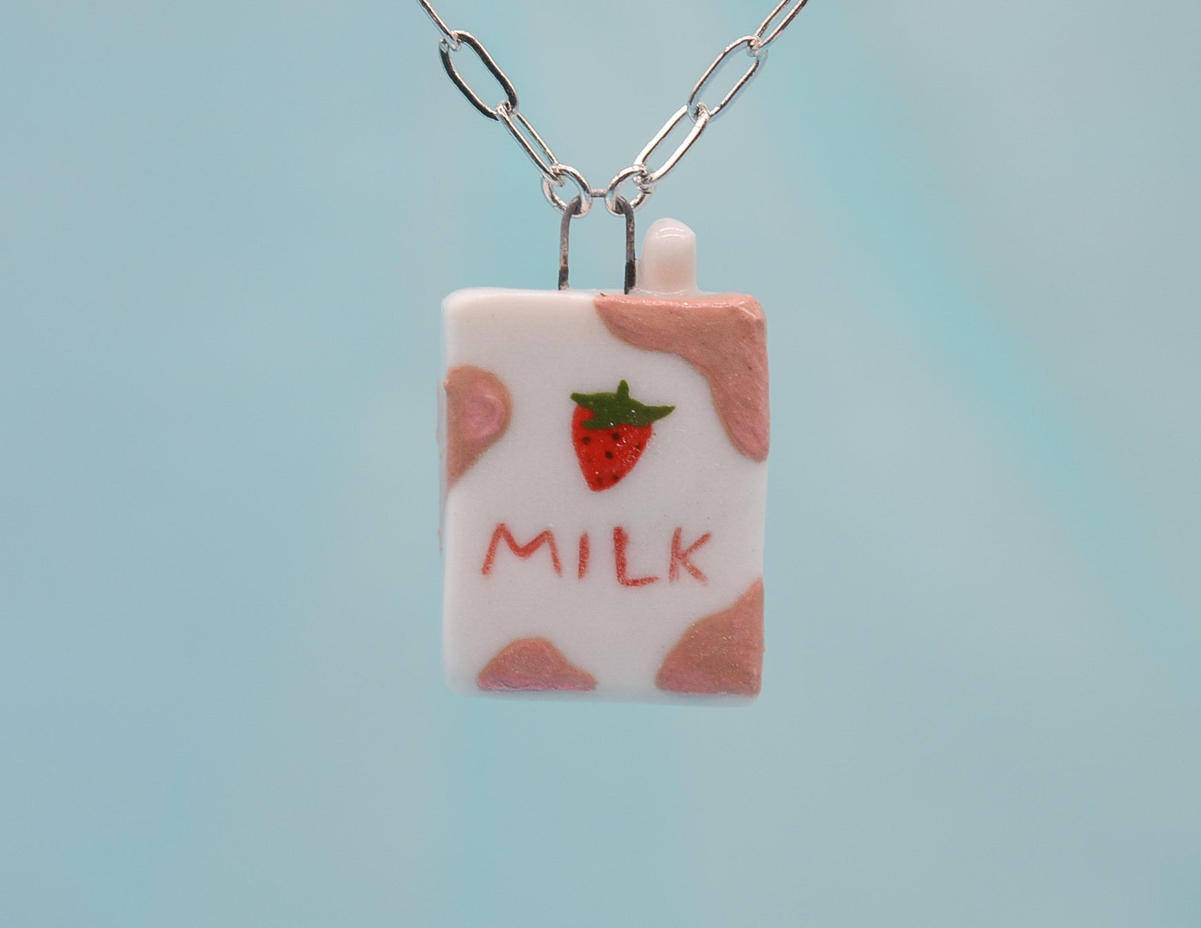Strawberry Milk Necklace