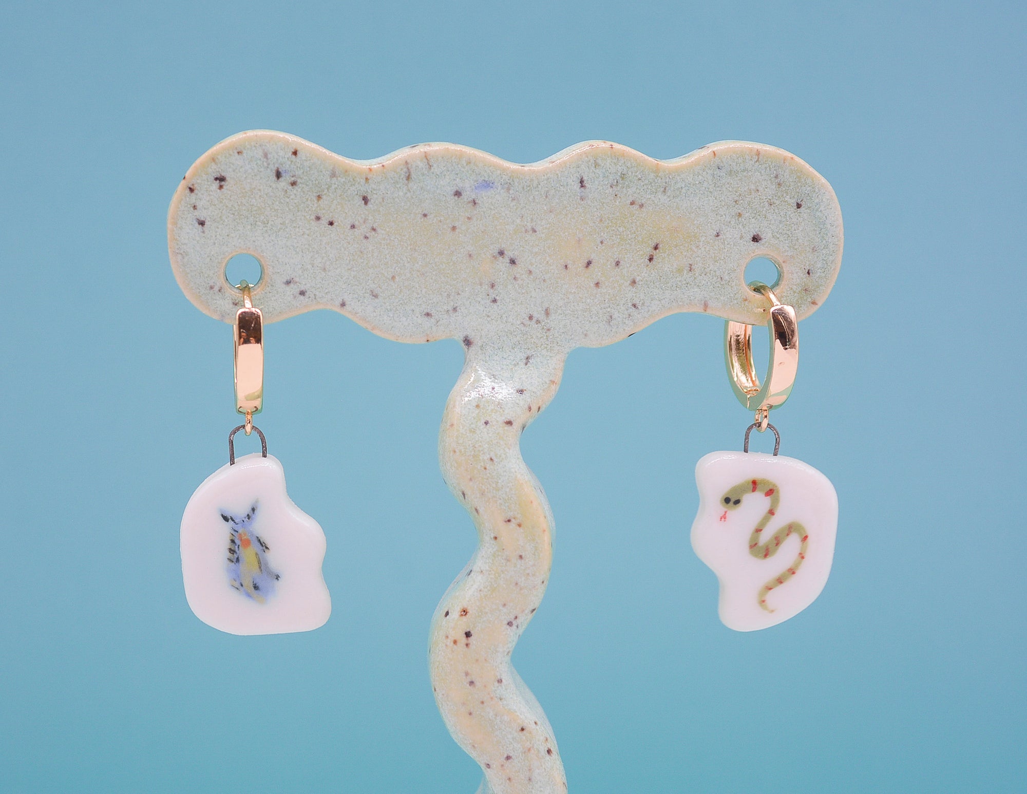 Snakes and Fish Earrings