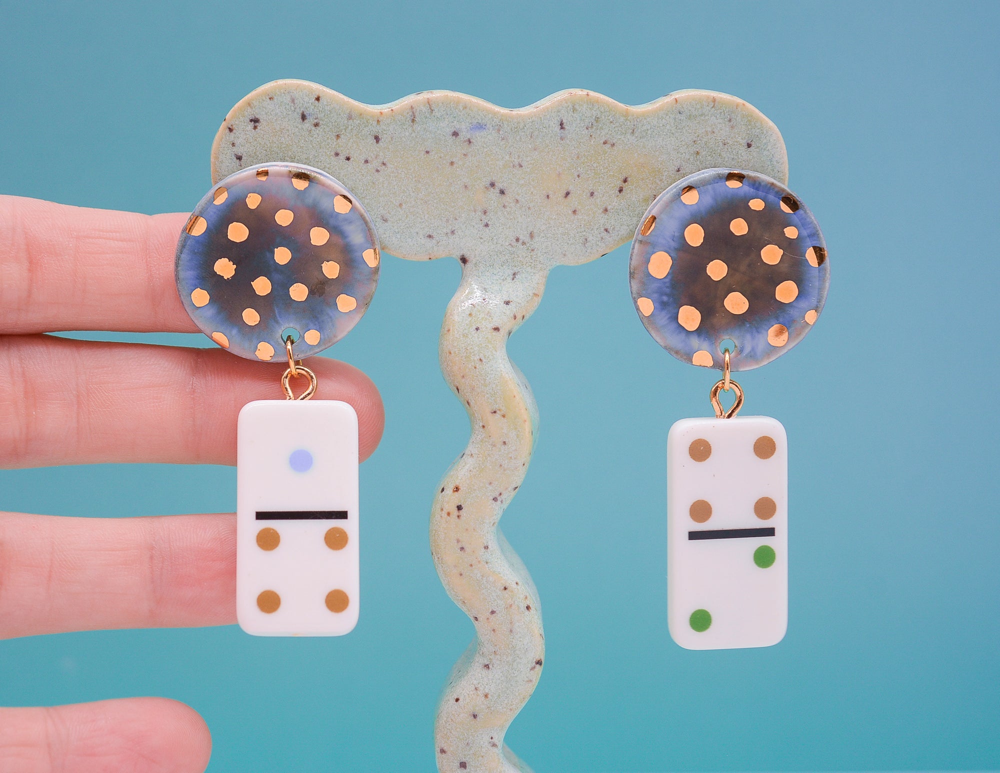 Domino Dots Earrings