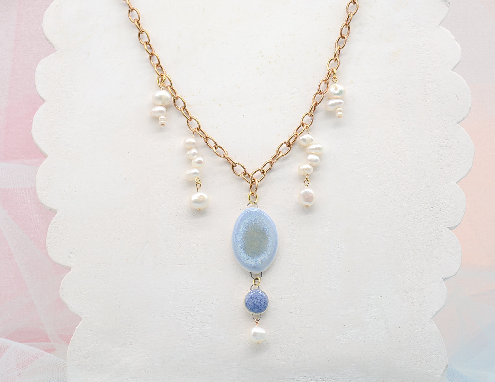 Periwinkle Pool Necklace