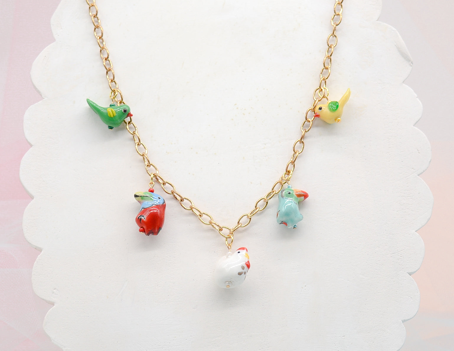 Types of Birds Necklace