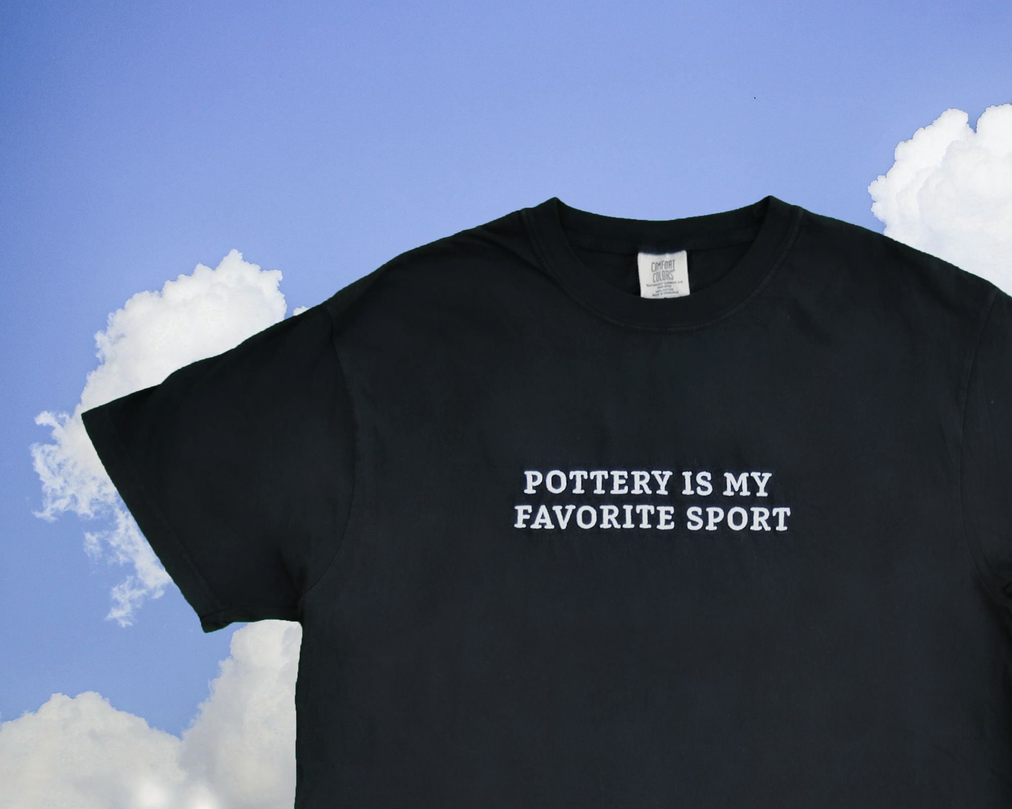 Pottery Is My Favorite Sport Shirt - Black