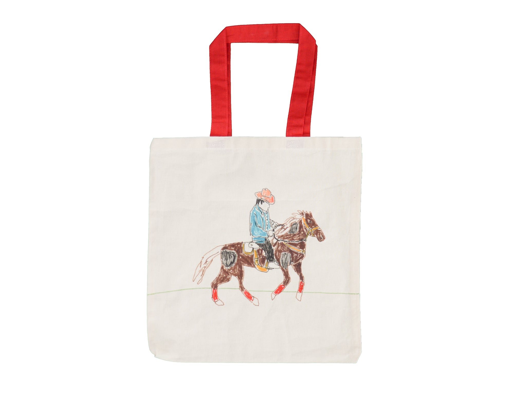 Galloping Horse Hand Drawn Bag