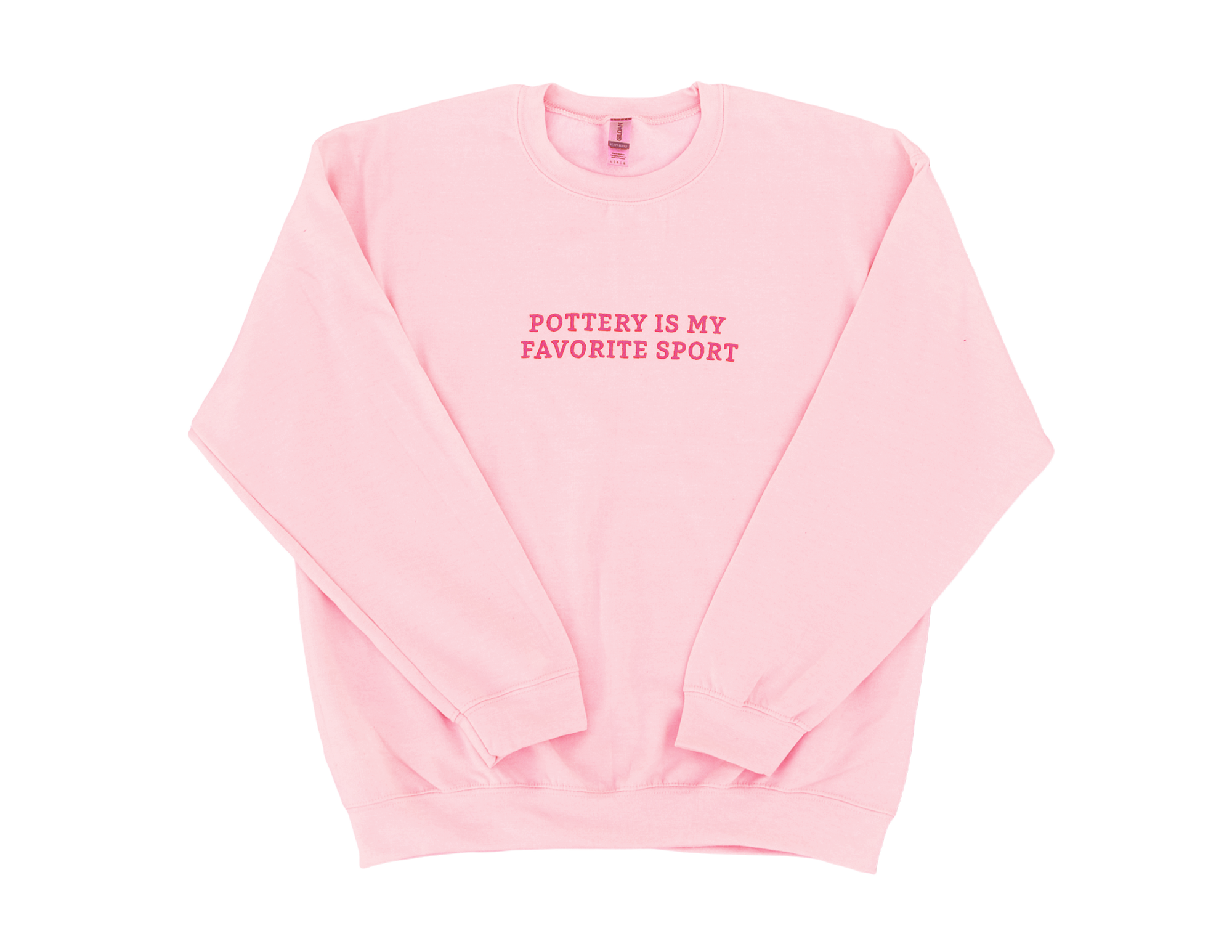 Pottery Is My Favorite Sport Sweatshirt - Pink