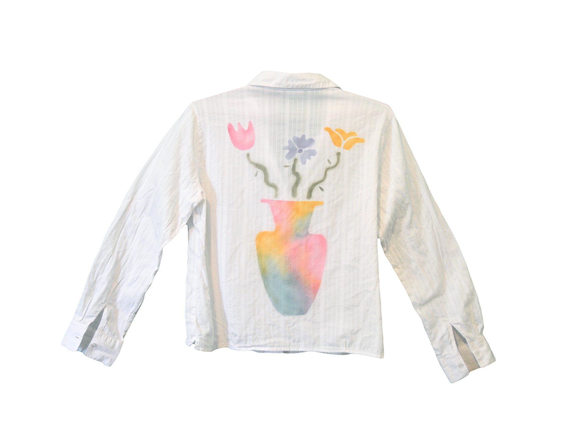 Pastel Flower Vase Shirt - Large