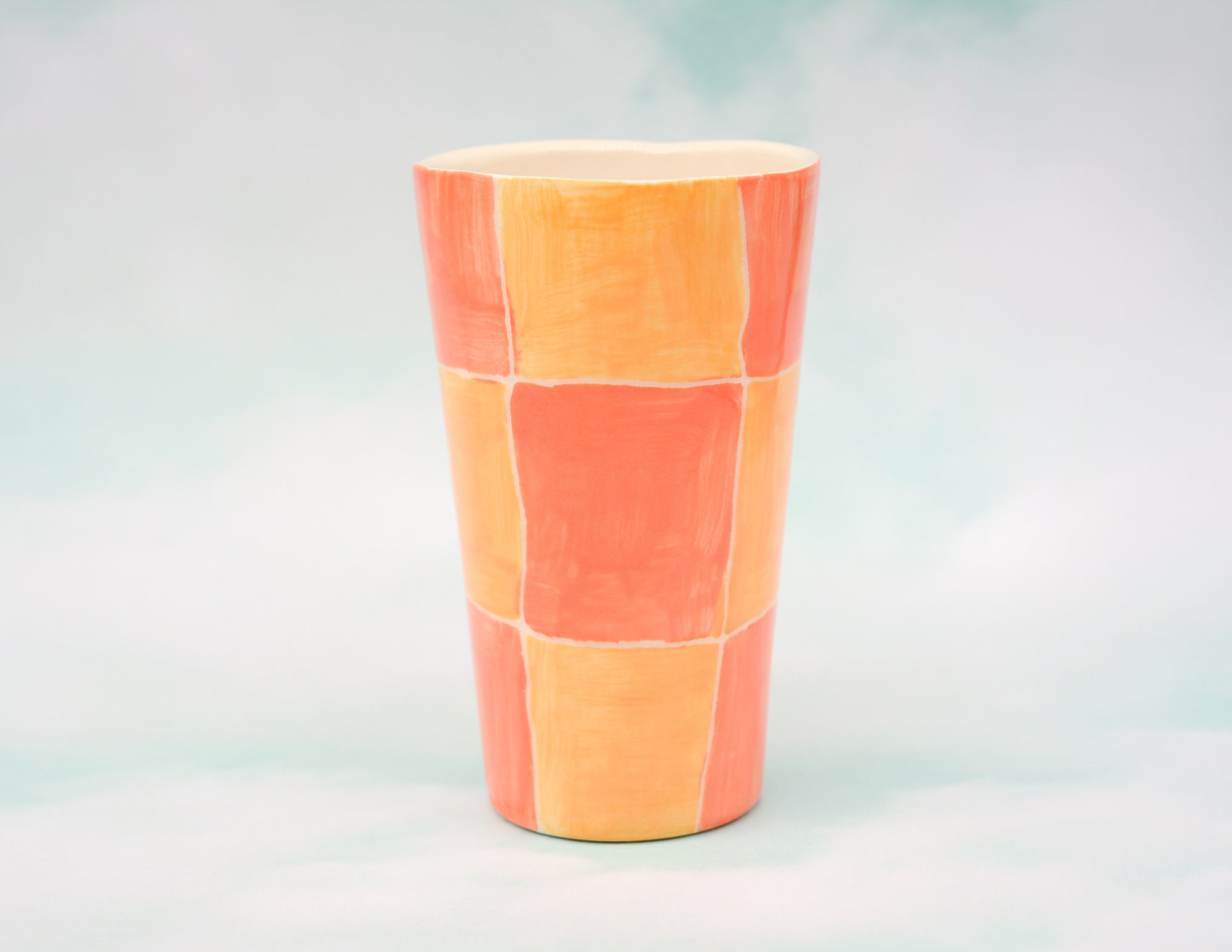 Orange and Yellow Cup