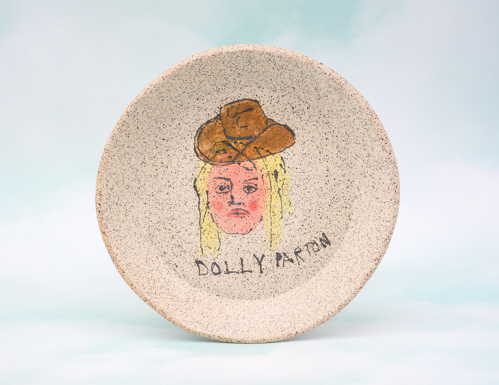 Dolly Parton Plate